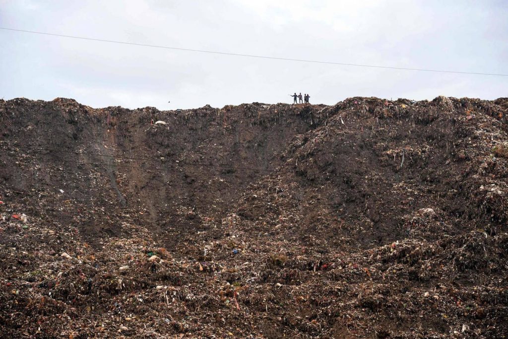 garbage mountain