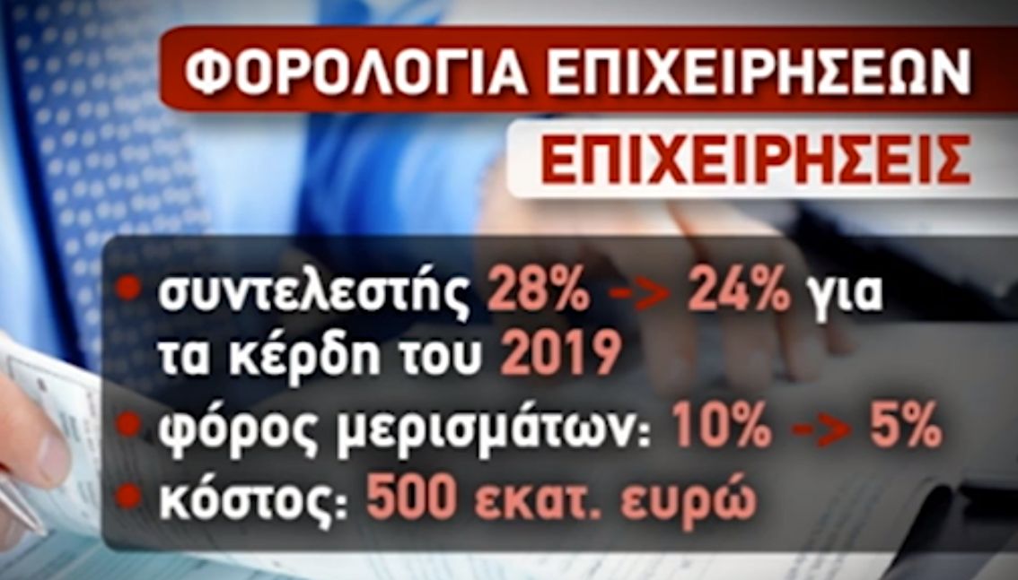 μείωση φορολογίας επιχειρήσεων