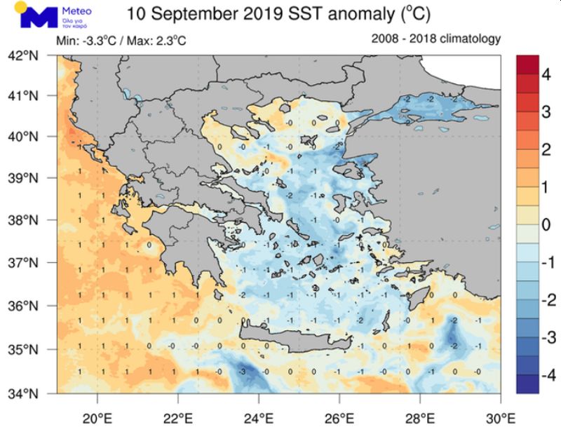 Χάρτης του Αιγαίου