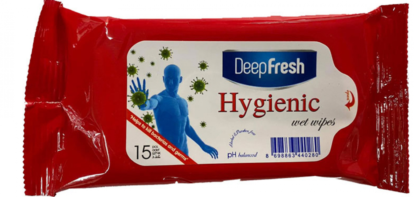 Deep fresh HYGIENIC wet wipes