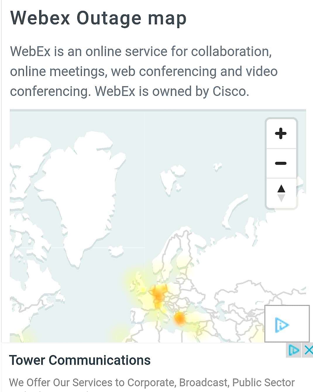 webex map