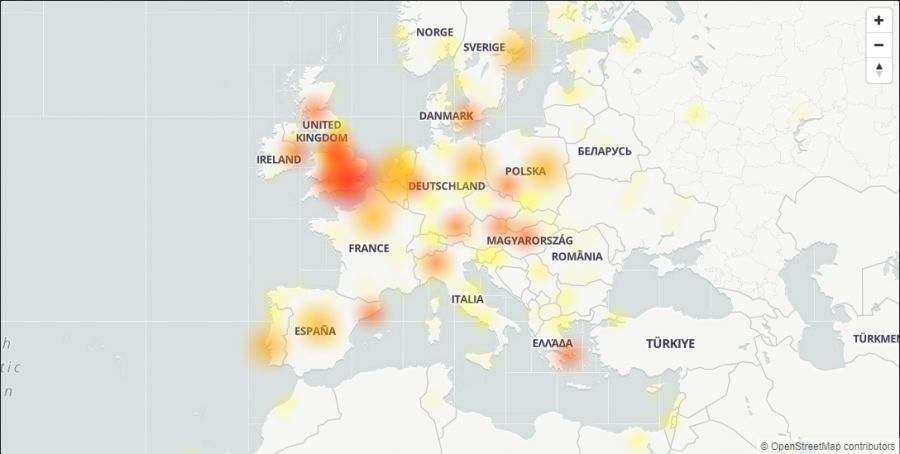 Χάρτης - Προβλήματα με τις πλατφόρμες της Google