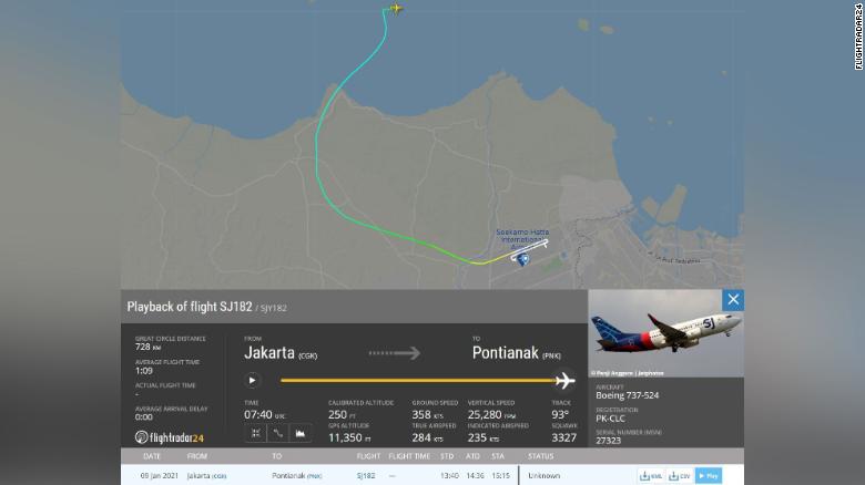 Sriwijaya Air 737 500