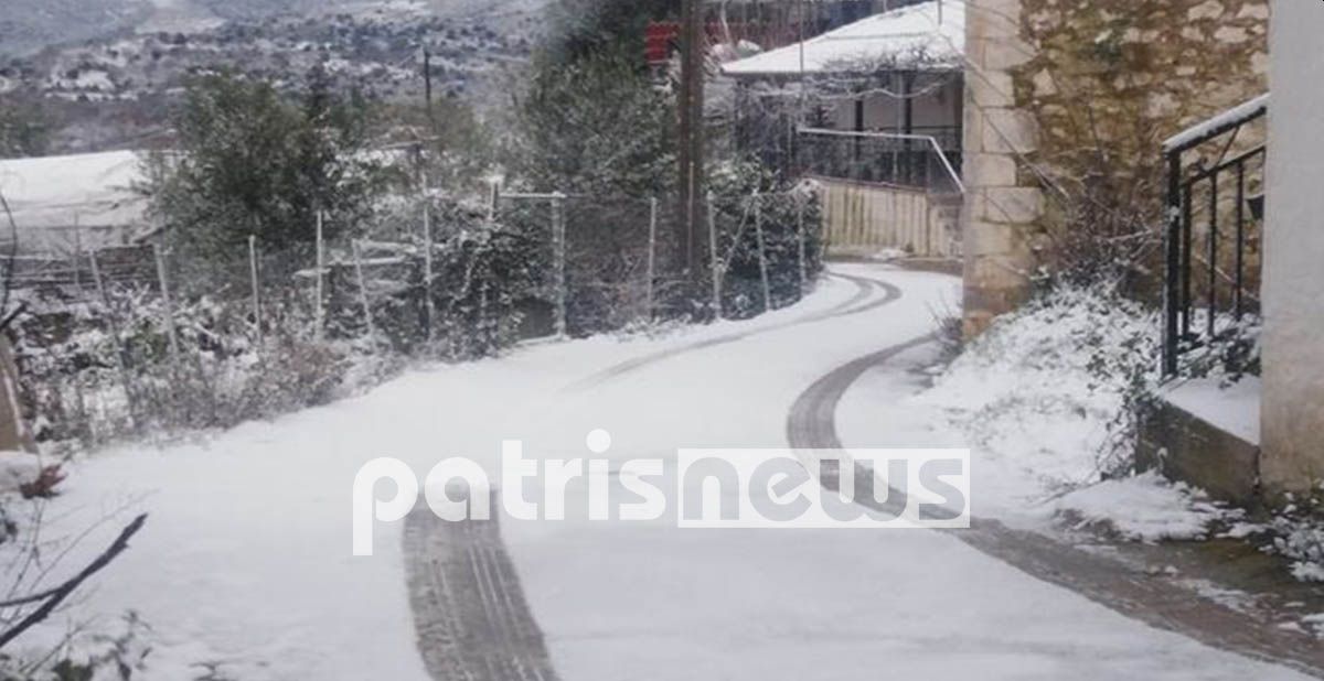 Σφοδρή χιονόπτωση