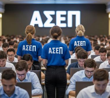 διαγωνιζόμενοι στον γραπτό διαγωνισμό ΑΣΕΠ