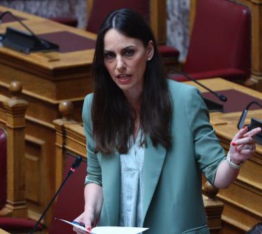 Η υφυπουργός Εσωτερικών, Βιβή Χαραλαμπογιάννη