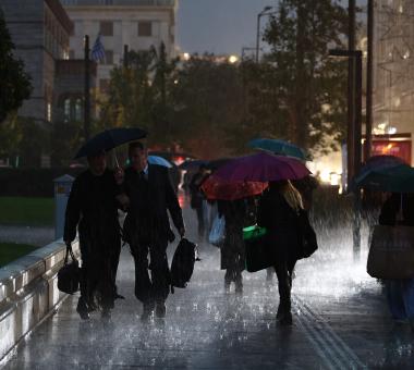 Εργαζόμενοι κακοκαιρία