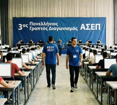 διαγωνισμός ΑΣΕΠ 3ος