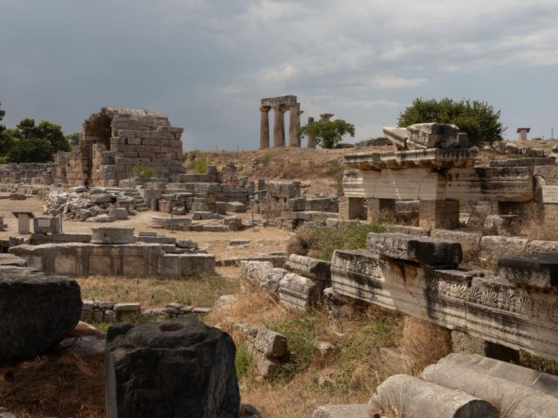 Ο αρχαιολογικός χώρος της Αρχαίας Κορίνθου