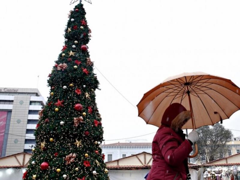 καιρός τα χριστούγεννα του 2021