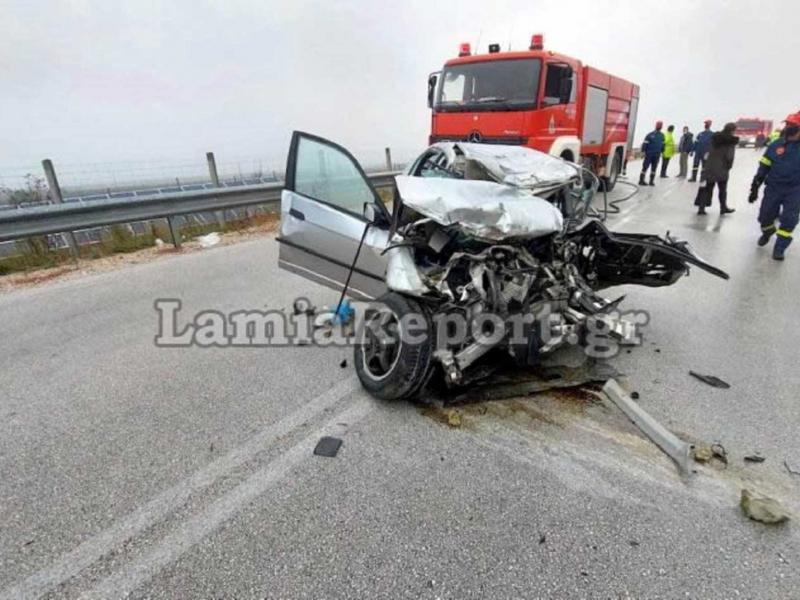 Τραγωδία στον Δομοκό: Ξεκληρίστηκε οικογένεια σε τροχαίο