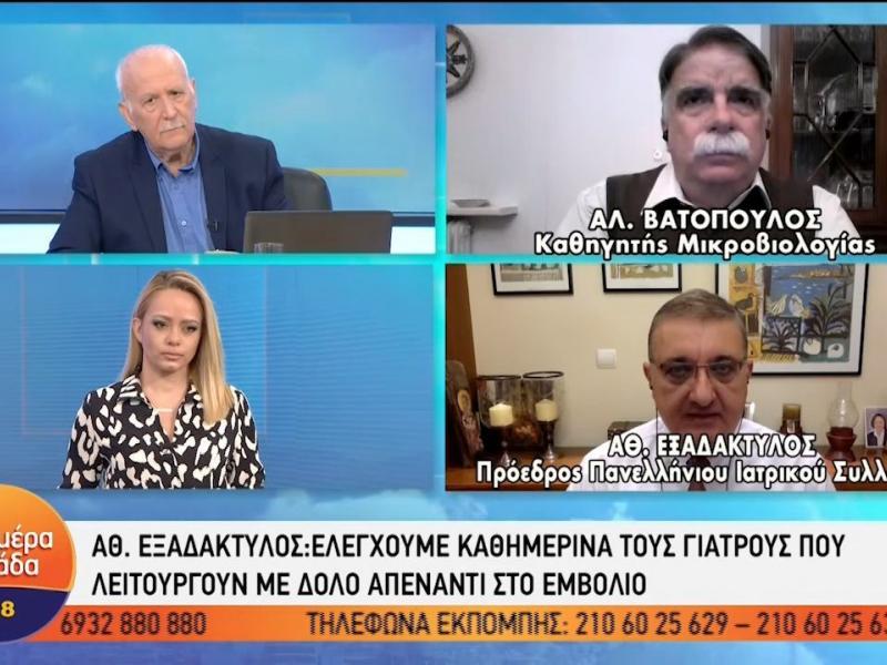 Κορονοϊός - Εξαδάκτυλος: Rapid test στους ανεμβολίαστους και στις εκκλησίες