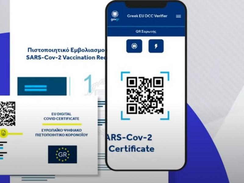 Covid free GRwallet: Ψηφιακό πιστοποιητικό και ταυτότητα σε μια εφαρμογή