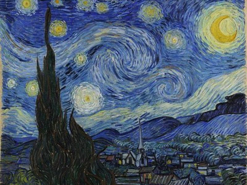 έναστρη νύχτα The Starry Night, Vincent van Gogh