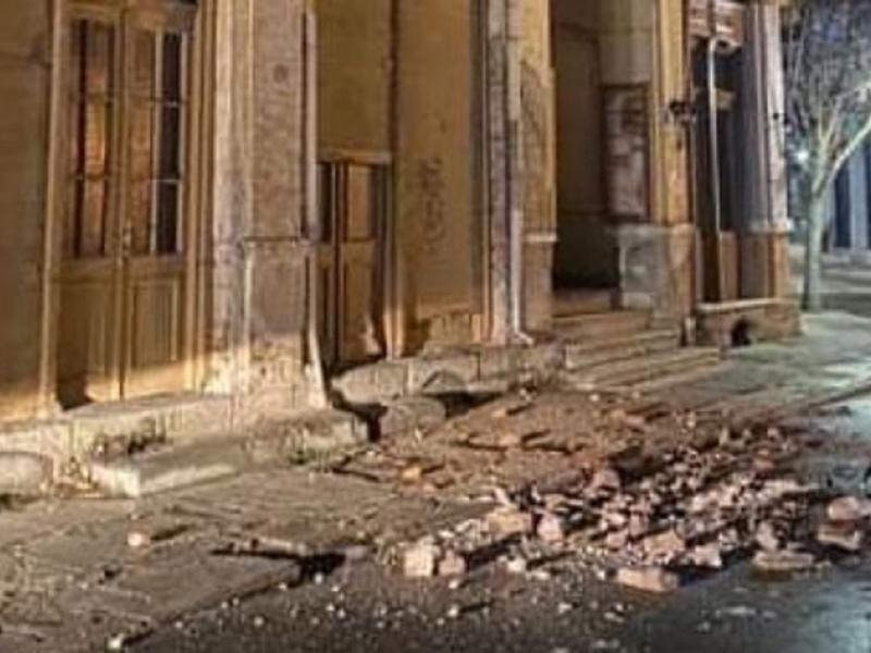 Βίντεο από τη στιγμή του σεισμού στη Φλώρινα - Οι πρώτες εικόνες από ζημιές