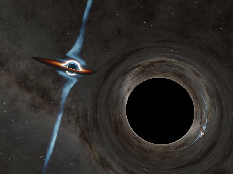 Διάστημα - ανακάλυψη: Δύο μαύρες τρύπες «χορεύουν αγκαλιασμένες»! - Βίντεο