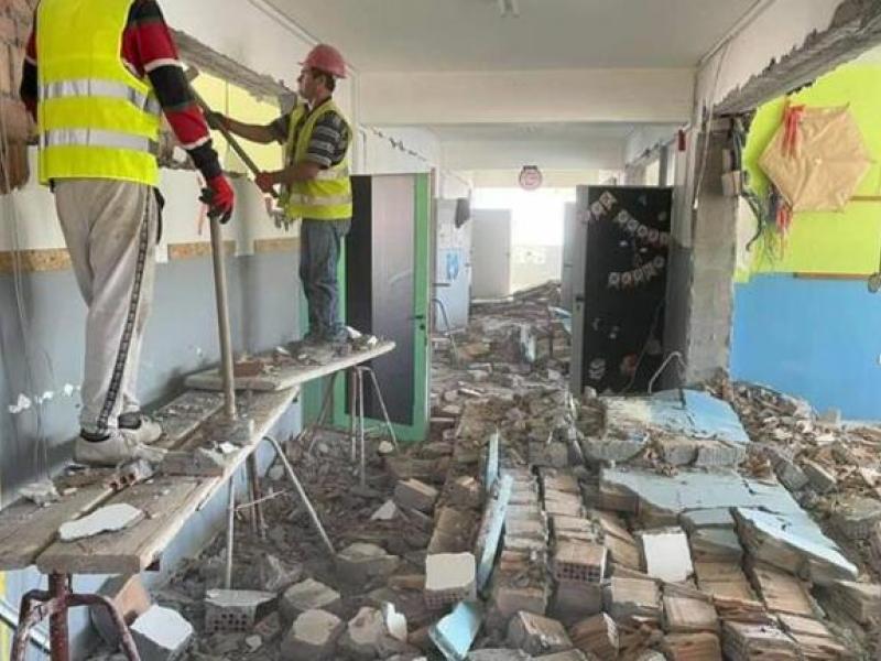 Ένα καλό νέο: Στο σχολείο τους ξανά, μετά από τον σεισμό, οι μαθητές του 2ου Δημοτικού Αρκαλοχωρίου