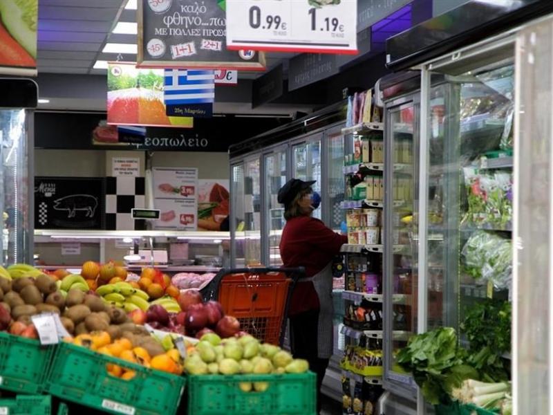 σούπερ μάρκετ, super market, αγορά, οικονομία, μαναβική, ψυγεία καταναλωτισμός, υπάλληλος