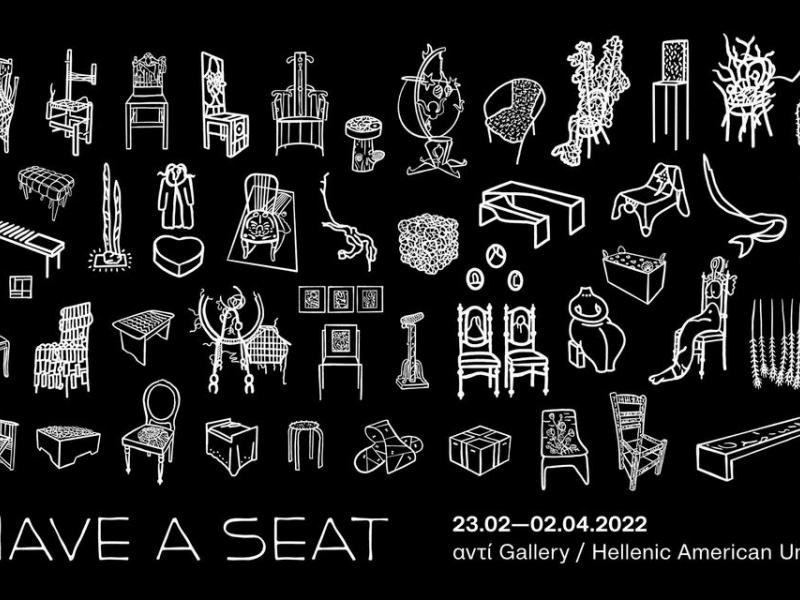 “Have A Seat”: 46 σύγχρονοι Έλληνες εικαστικοί και σχεδιαστές δημιουργούν πρωτότυπα καθίσματα