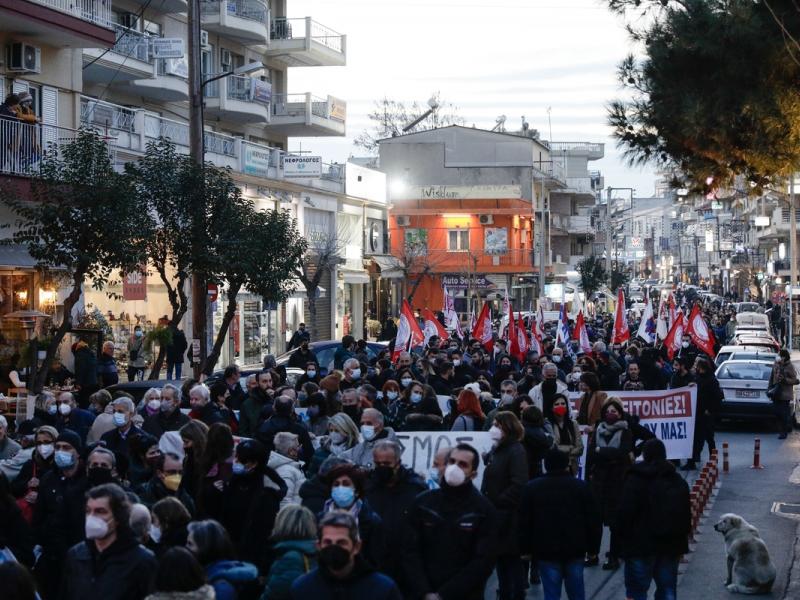 antifasistiko syllalitirio evosmos