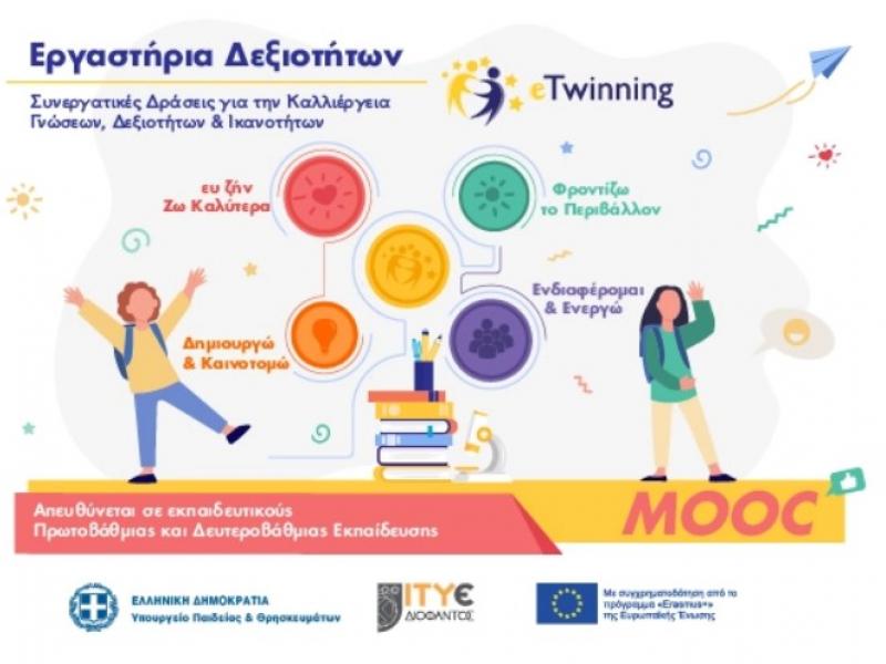 eTwinning & Εργαστήρια Δεξιοτήτων: Συνεργατικές δράσεις επιμόρφωσης εκπαιδευτικών