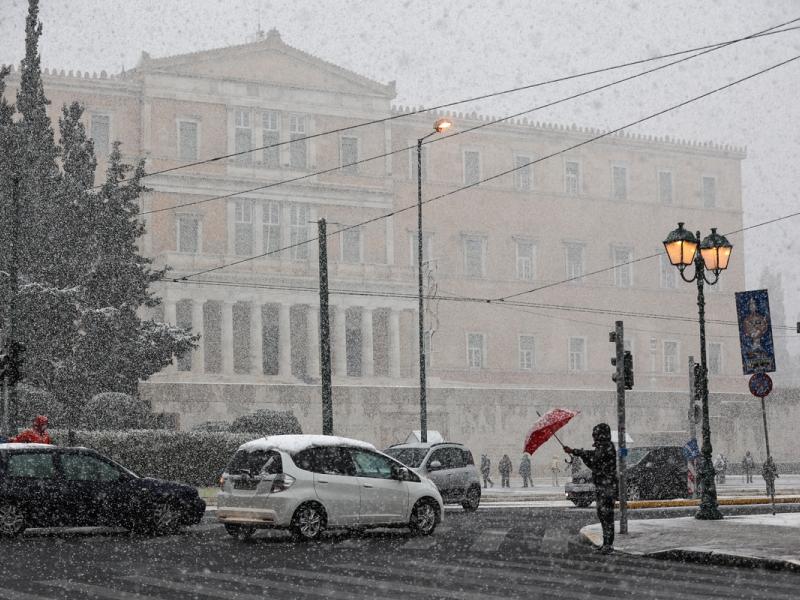 Κακοκαιρία «Φίλιππος»: Πιθανή χιονόστρωση ακόμα και στο κέντρο της Αθήνας το Σάββατο