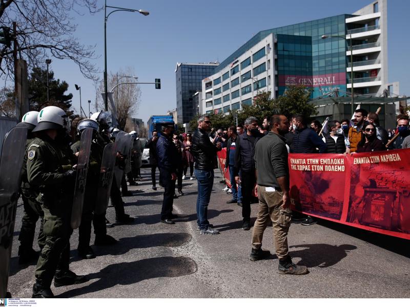 Επίθεση ΜΑΤ σε απεργούς στη Θεσσαλονίκη