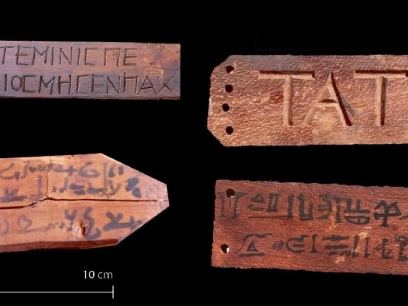 Αίγυπτος: Στο φως 85 αρχαίοι τάφοι – Στην αρχαία ελληνική γλώσσα και σε ιερογλυφικά τα «πιστοποιητικά θανάτου»