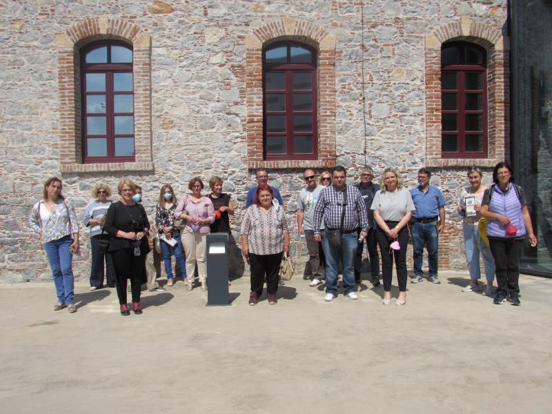 Εκπαιδευτικοί Ευβοίας για την ξενάγησή τους στο Μουσείο Αρεθούσα