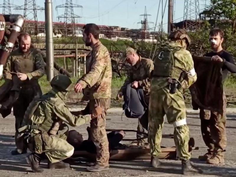 Ουκρανία: Αιχμάλωτοι της Ρωσίας οι ένοπλοι του Τάγματος Αζόφ που είχαν οχυρωθεί στο Azovstal