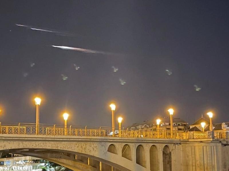 Ισπανία: Φλεγόμενα συντρίμμια διαστημικού πυραύλου στον ουρανό της Ιβηρικής