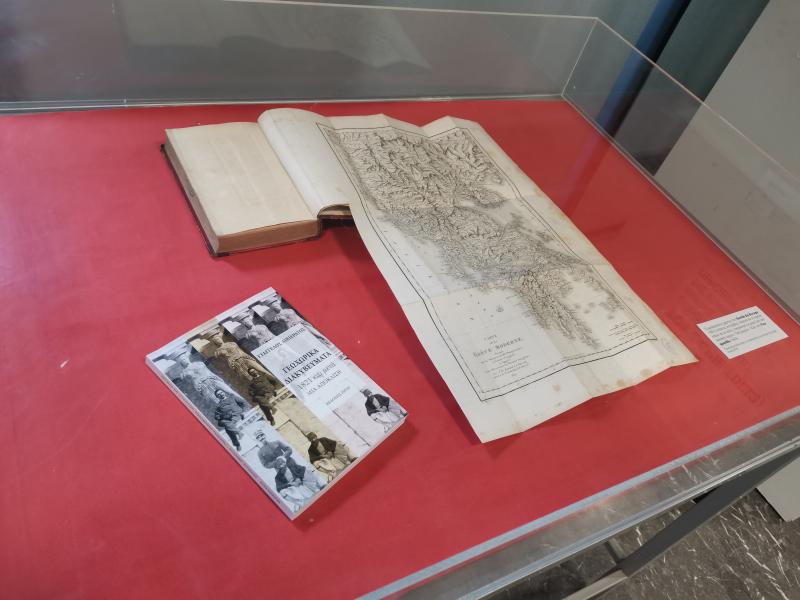 ΑΠΘ: Ο πρώτος μεγάλος χάρτης του 1821 παρουσιάστηκε σε επετειακή έκθεση στην Κεντρική Βιβλιοθήκη
