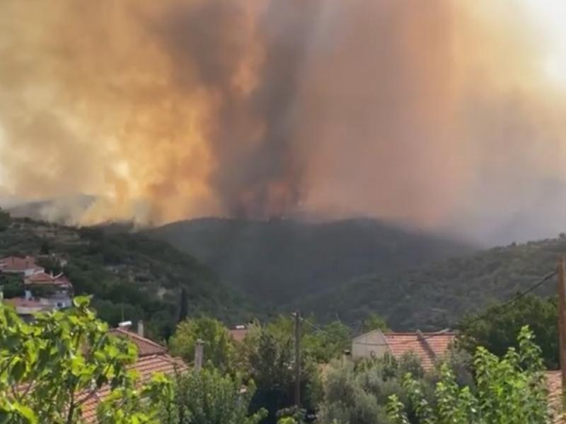 Εκτός ελέγχου φωτιά στη Μεγαλόπολη Αρκαδίας: Εκτακτα κυκλοφορικά μέτρα στον νέο αυτοκινητόδρομο Κορίνθου - Τρίπολης - Καλαμάτας 