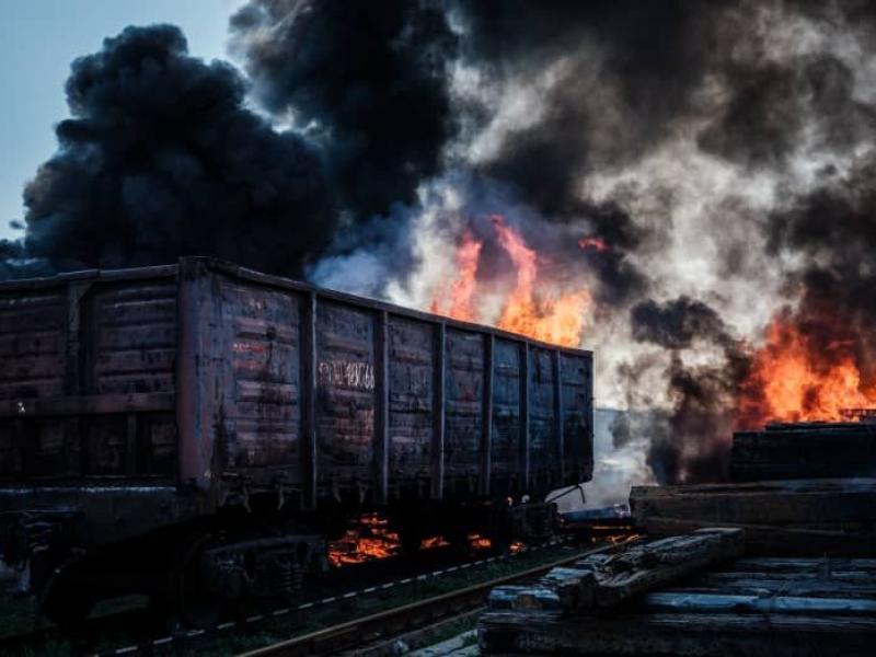 ουκρανία πόλεμος τραινο