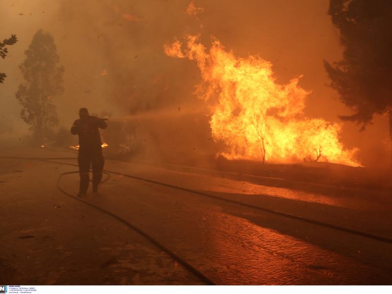 Φωτιά στη Νάξο: Ενισχύθηκαν οι πυροσβεστικές δυνάμεις