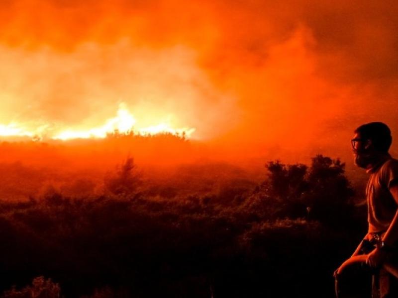 Χαλκιδική: Φωτιές σε Σιθωνία και Κασσάνδρα