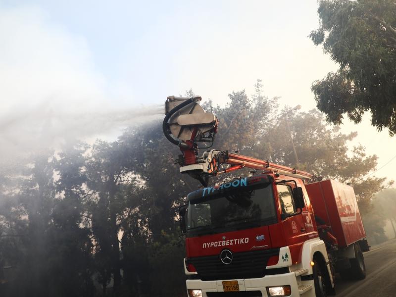 Συναγερμός στην Πυροσβεστική - Μεγάλη φωτιά στην Ιεράπετρα στην Κρήτη