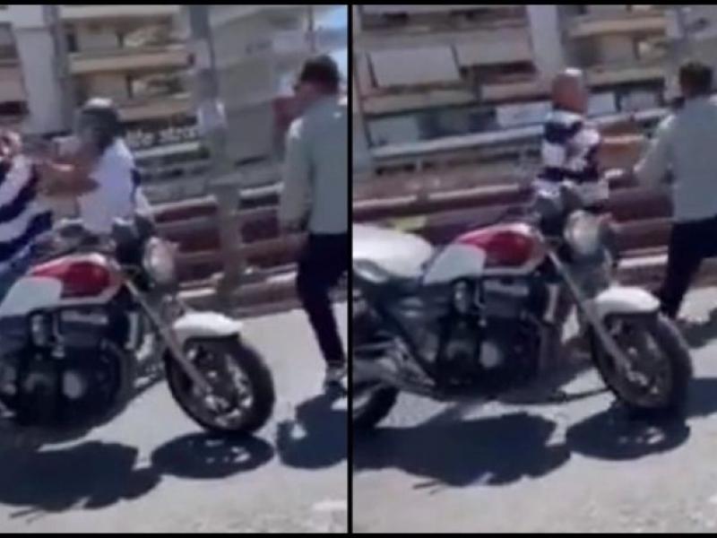 Μπέος για το ξύλο με οδηγό μηχανής: «Είμαι λαϊκός άνθρωπος»