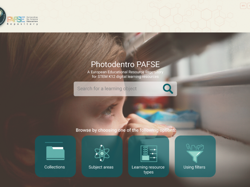 Φωτόδεντρο PAFSE: Νέα ψηφιακή πλατφόρμα για μαθησιακά αντικείμενα και σεμινάρια STEM