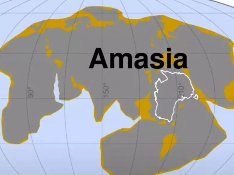 amasia, χάρτης, υπερήπειρος, Γη