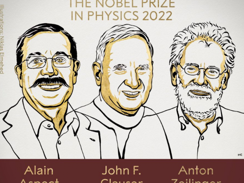 Νόμπελ Φυσικής 2022: Σε τρεις επιστήμονες κβαντικής μηχανικής, το βραβείο