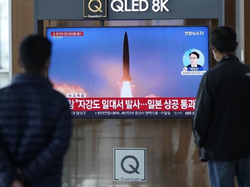 Εκτόξευση πυραύλου από τη Βόρεια Κορέα