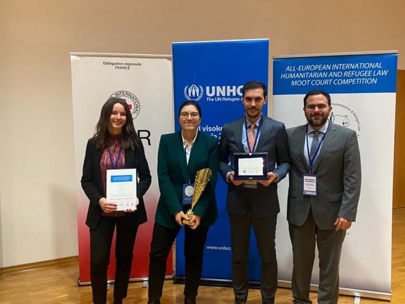 Πρωταθλήτρια Ευρώπης σε διαγωνισμό εικονικής δίκης  η ομάδα της Νομικής σχολής εκπα