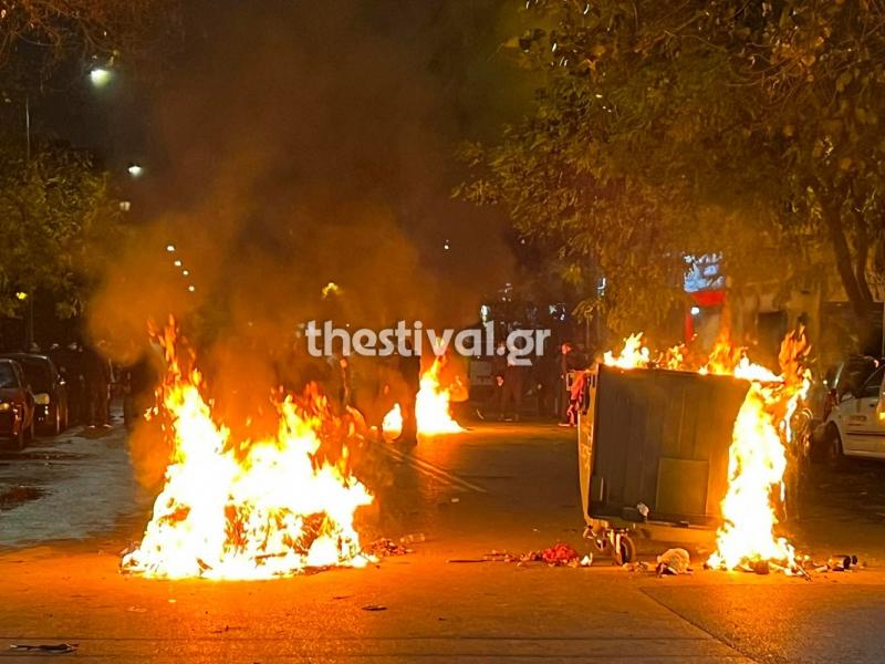 Νύχτα επεισοδίων στη δυτική Θεσσαλονίκη