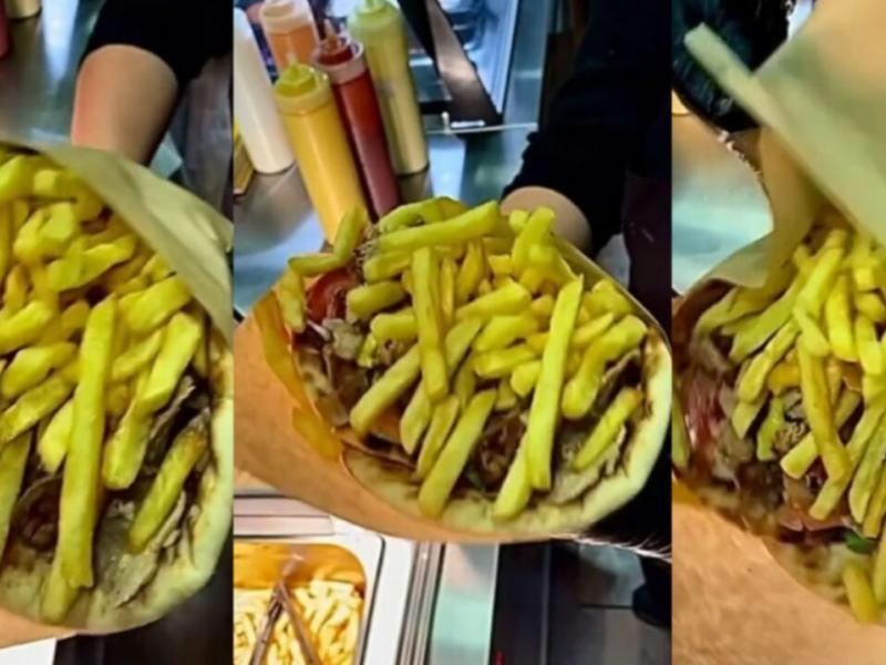 Tο τρίπιτο τυλιχτό σουβλάκι που γίνεται viral και ήρθε για να μείνει μετά την αποθέωση
