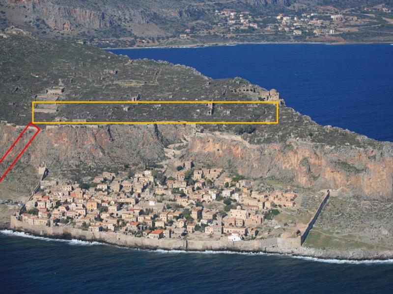 Μονεμβασιά: Κονδύλι 6,8 εκ.€ από το Ταμείο Ανάκαμψης για τελεφερίκ στο Κάστρο