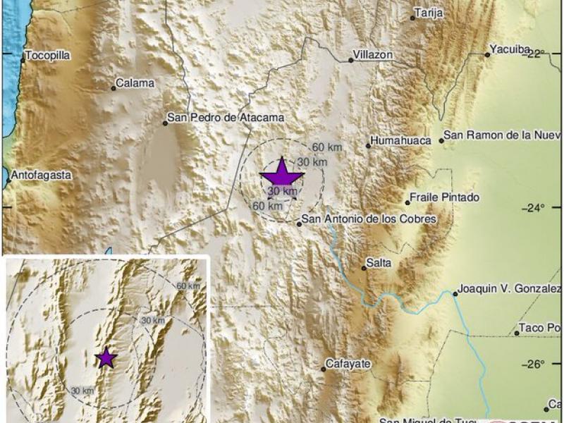 Σεισμός 6,2 Ρίχτερ στην Αργεντινή