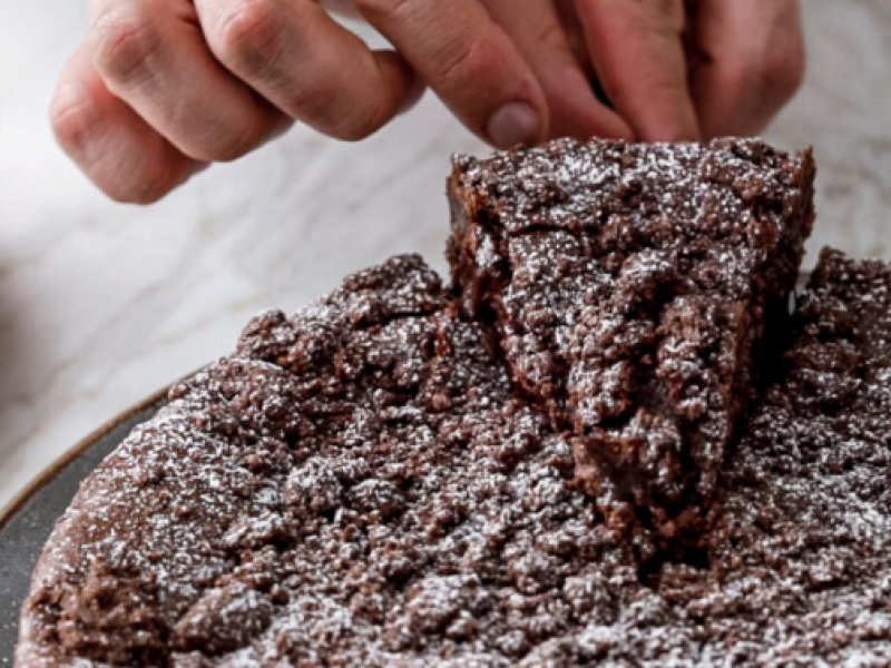 Υγιεινά και εύκολα brownies σοκολάτας