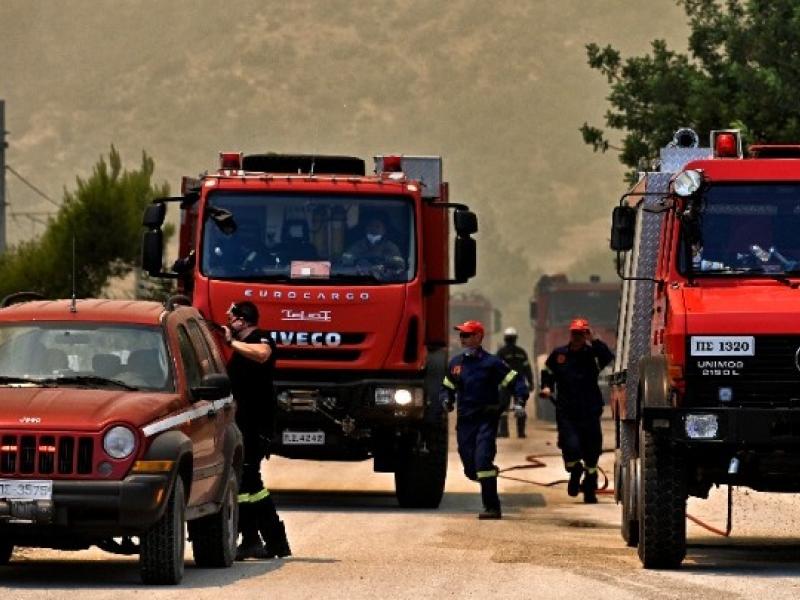 Συναγερμός στην Πυροσβεστική για φωτιά στο Καπανδρίτι