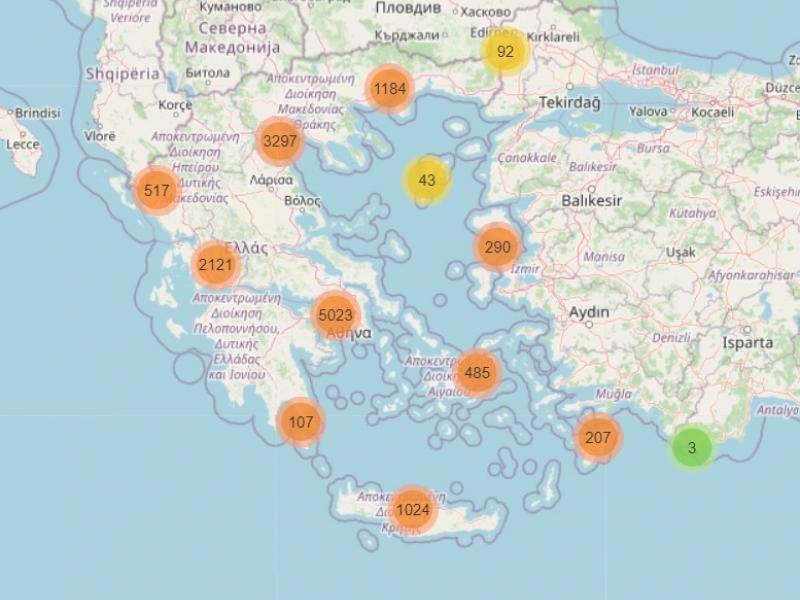 Βρείτε το σχολείο σας: Όλα τα σχολεία της χώρας σε διαδραστικό χάρτη